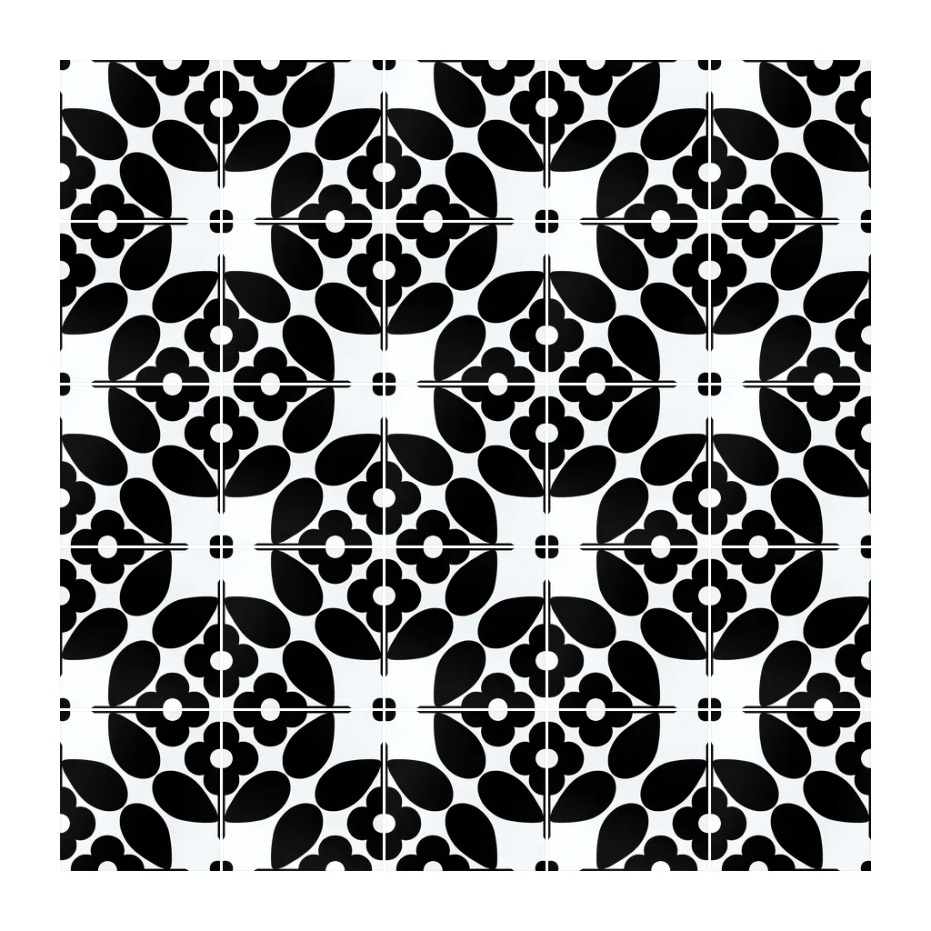Pared revestida con Azulejo Sixties Color 10x10 Blanco Brillo