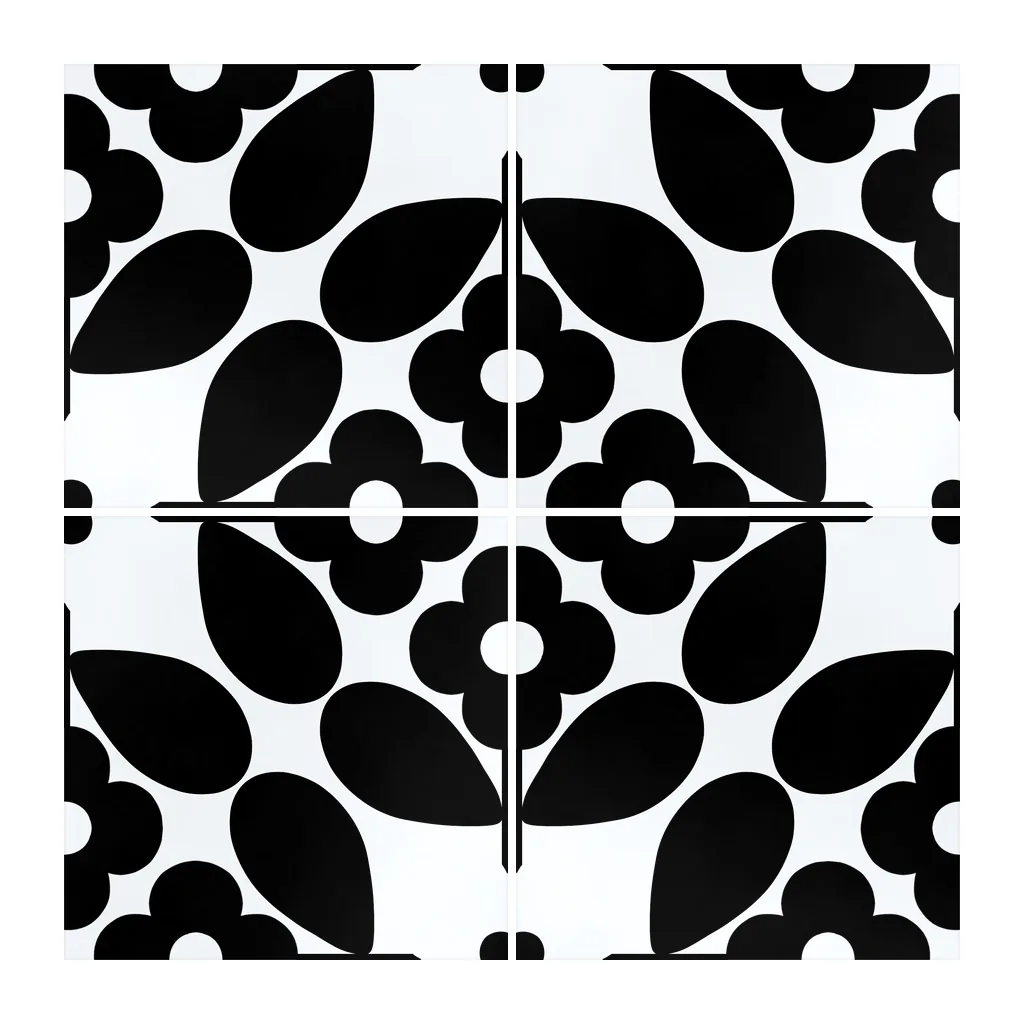 Azulejo Sixties Color 10x10 Blanco Brillo