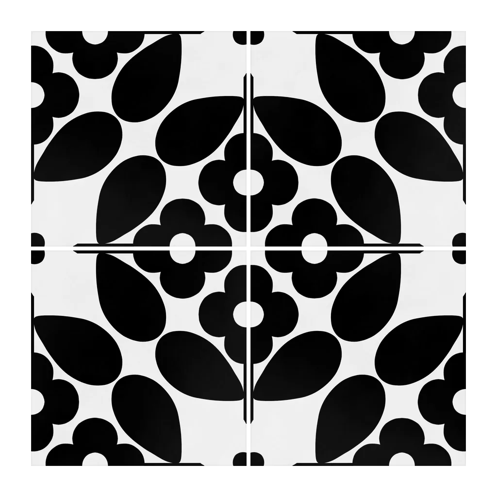 Azulejo Sixties Color 10x10 Blanco Mate