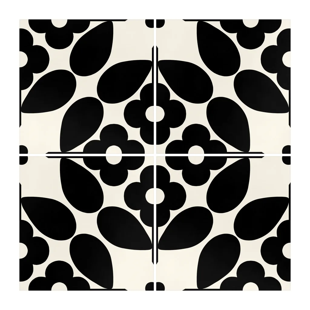 Azulejo Sixties Color 10x10 Crema Brillo