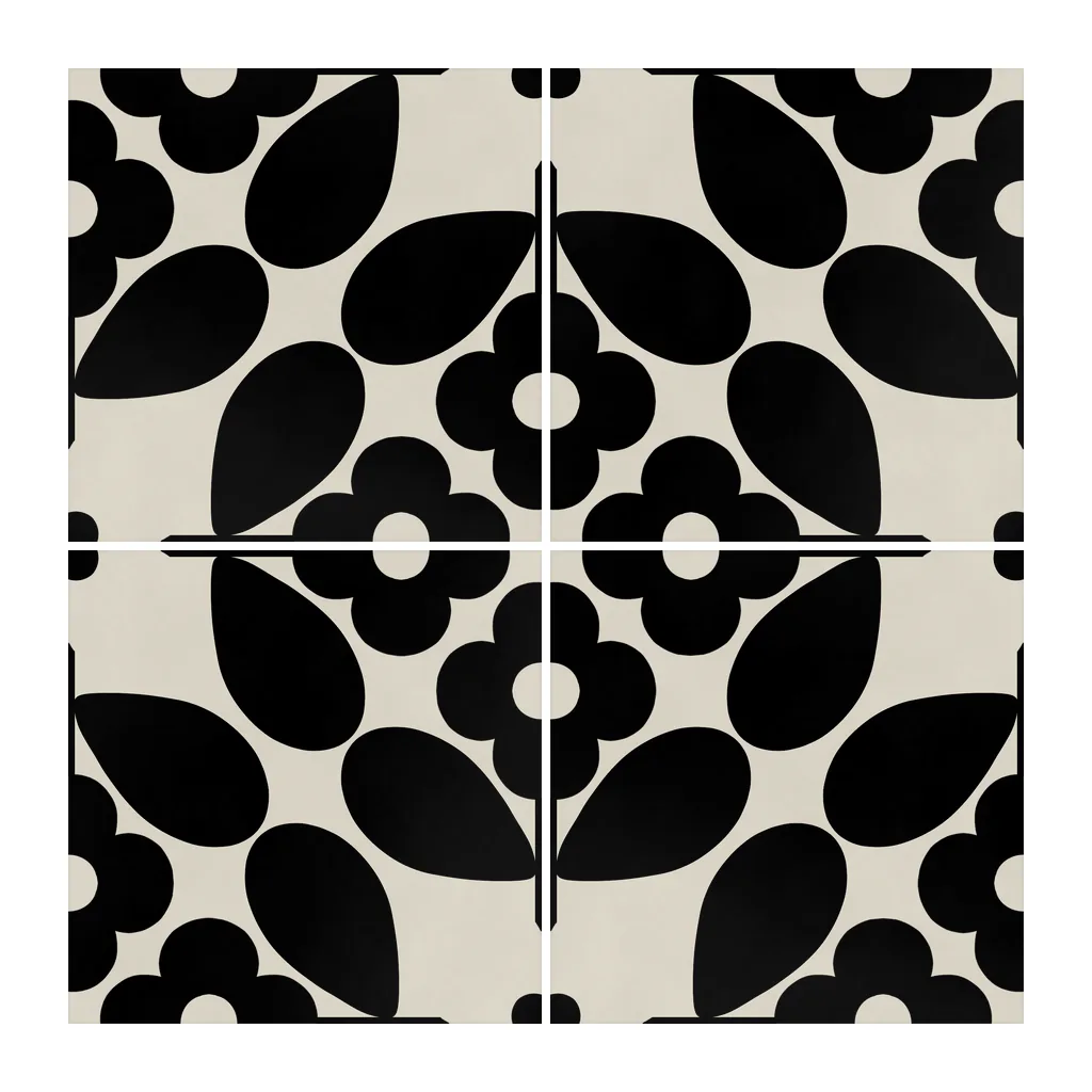 Azulejo Sixties Color 10x10 Hueso Mate