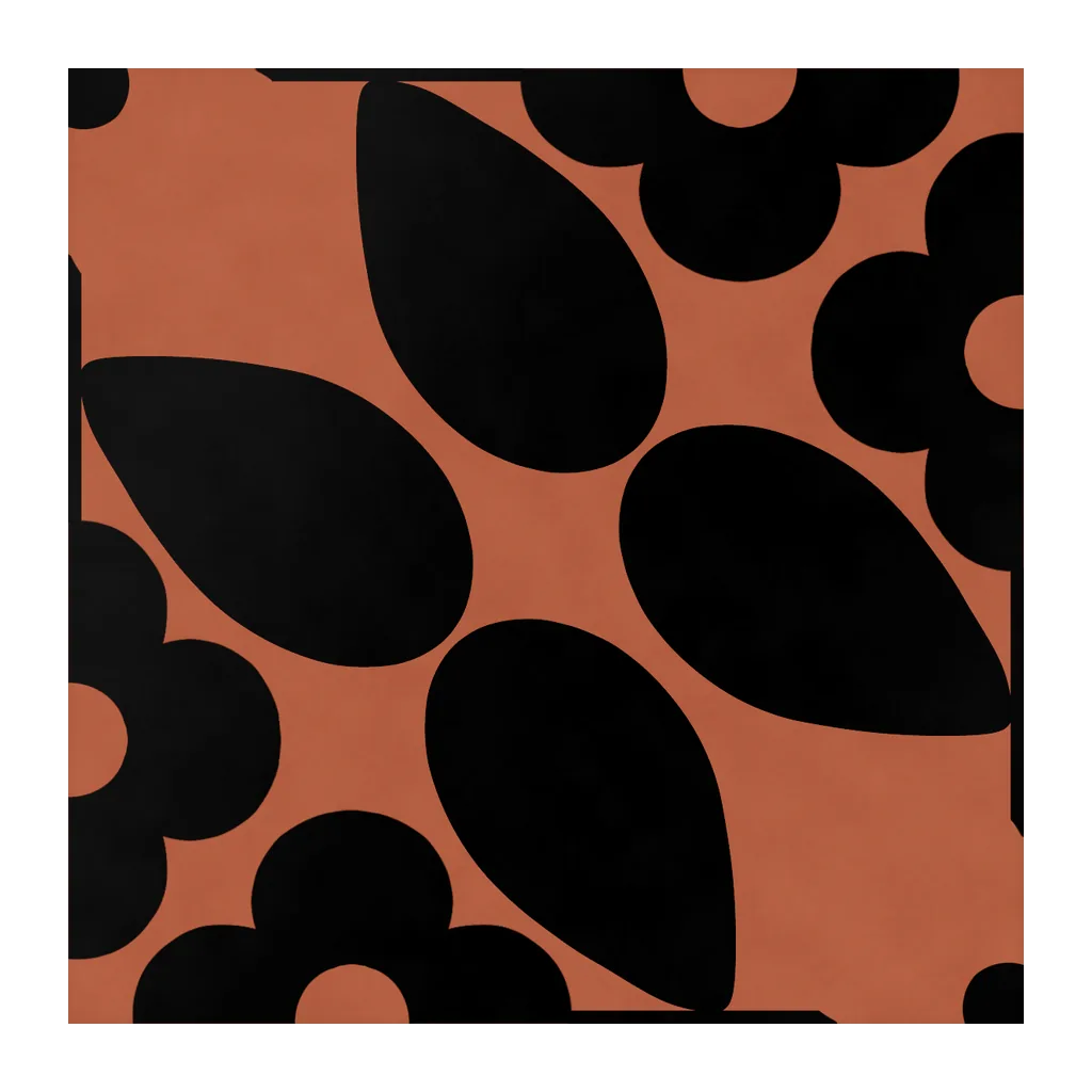 Azulejo Sixties Color 10x10 Naranja Coral Mate, pieza suelta