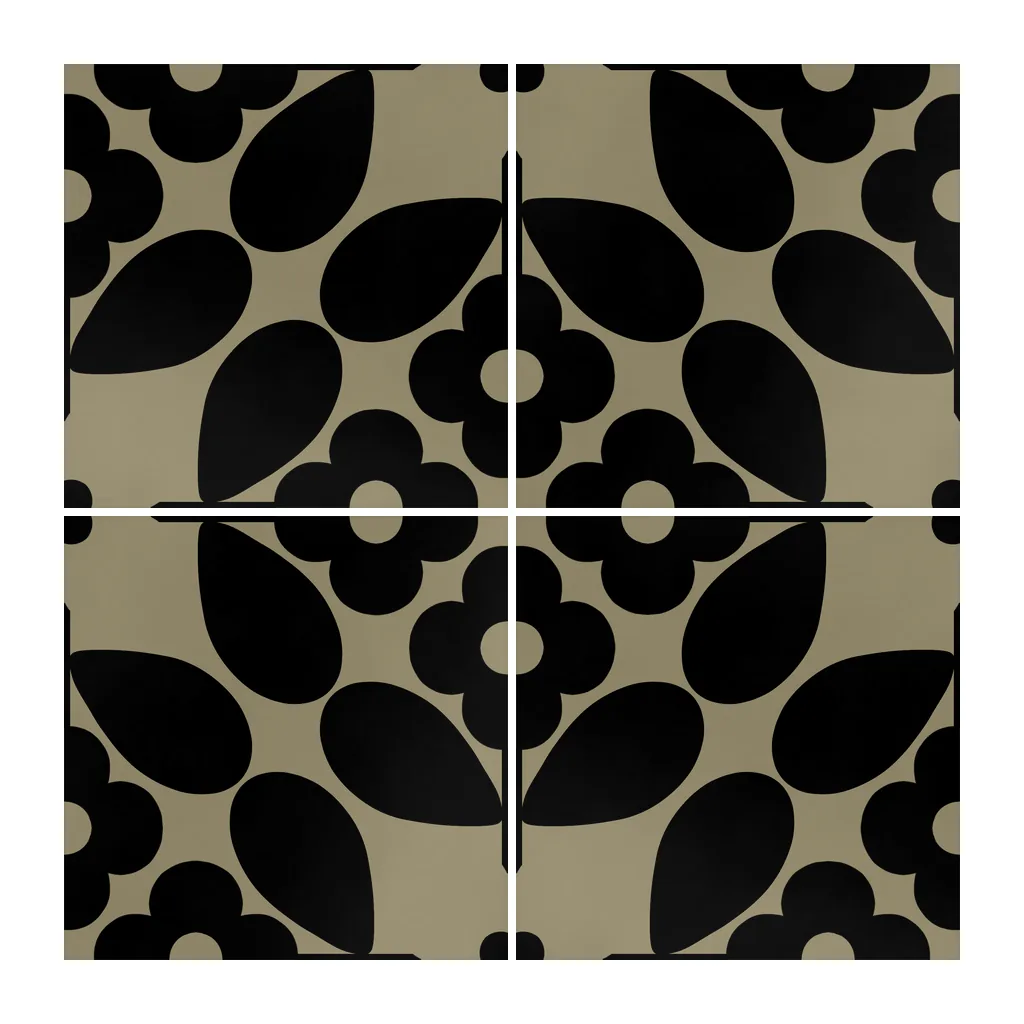 Azulejo Sixties Color 10x10 Verde Brillo