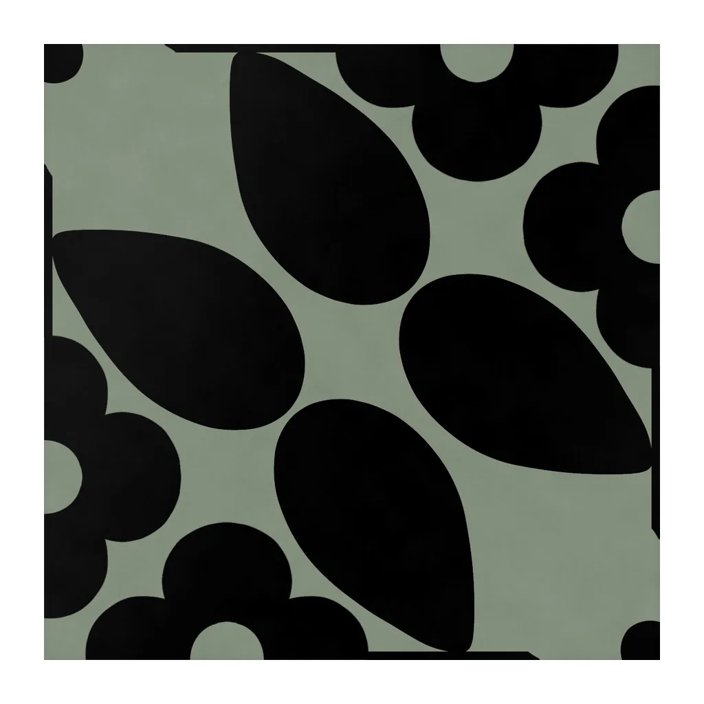 Azulejo Sixties Color 10x10 Verde Caqui Mate, pieza suelta