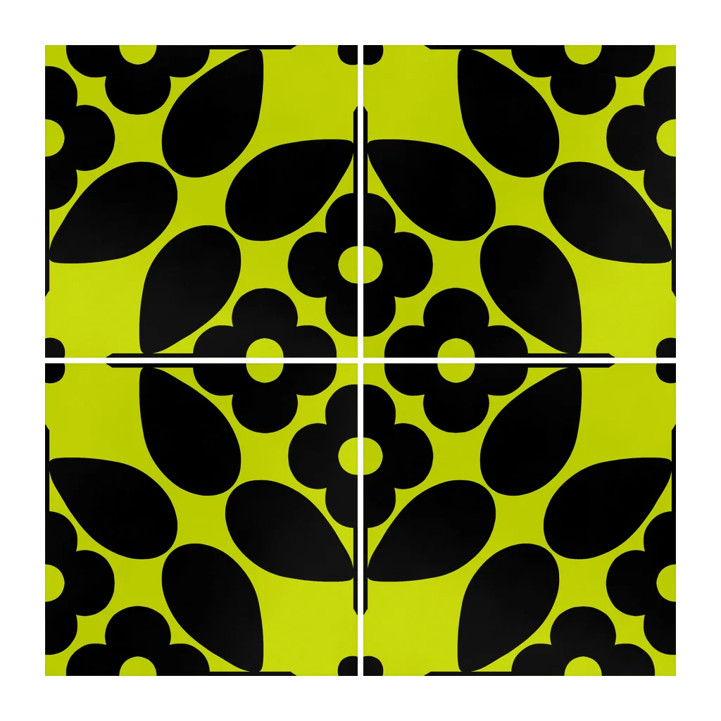 Azulejo Sixties Color 10x10 Verde Pistacho Brillo