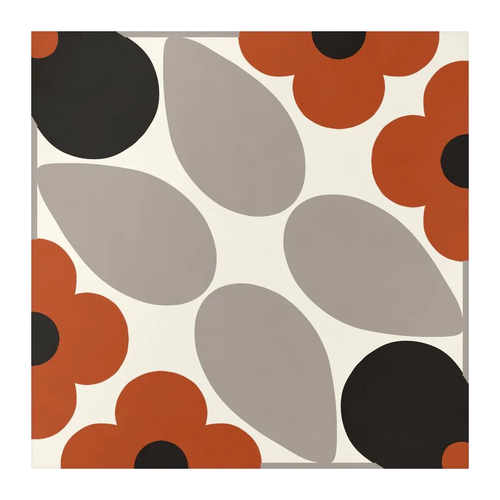 Azulejo Sixties Crema Mate 10x10 Amapola, pieza suelta