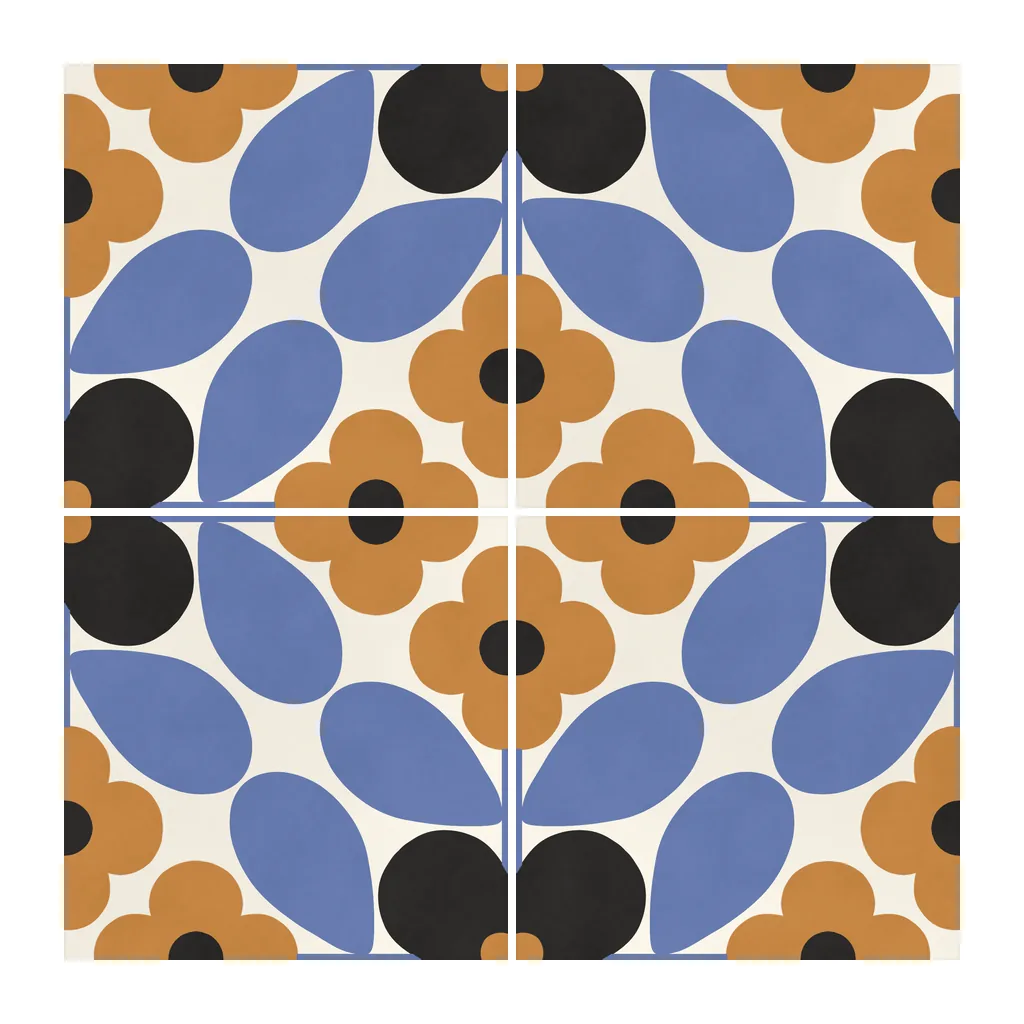Azulejo Sixties Crema Brillo 10x10 Duna