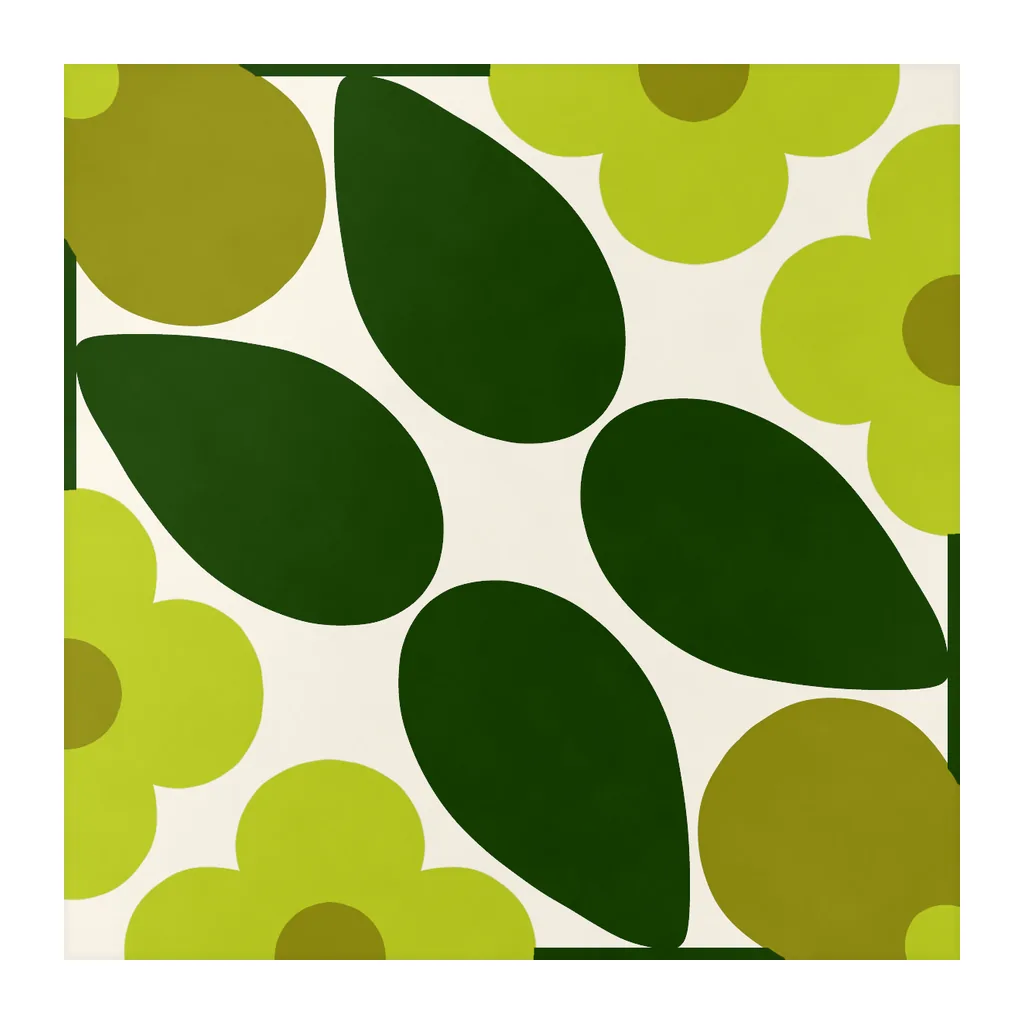 Azulejo Sixties Crema Brillo 10x10 Verde Selva, pieza suelta