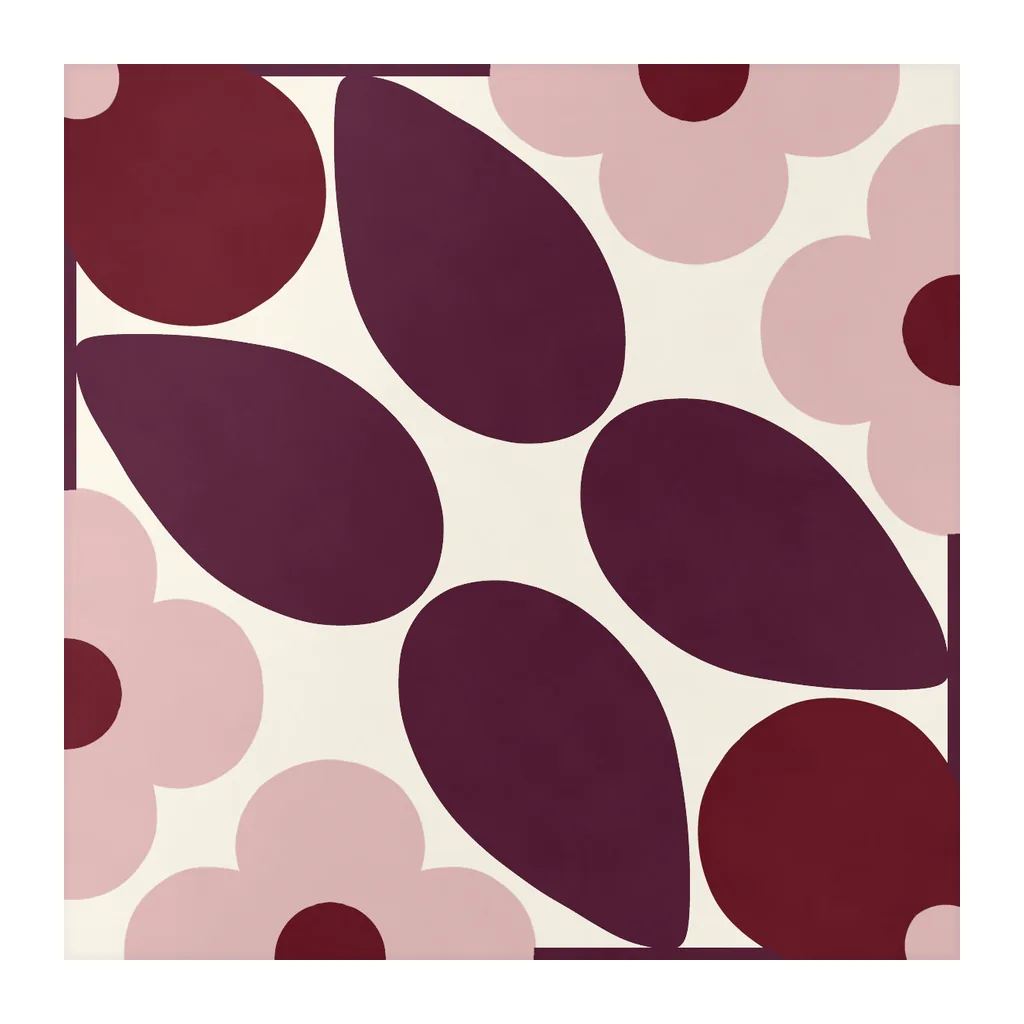 Azulejo Sixties Crema Brillo 10x10 Cereza, pieza suelta