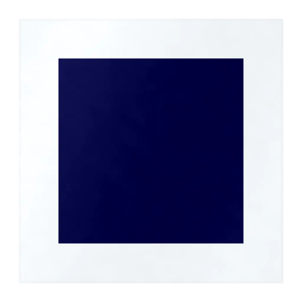 Azulejo Square Blanco Brillo 10x10 Azul Victoriano