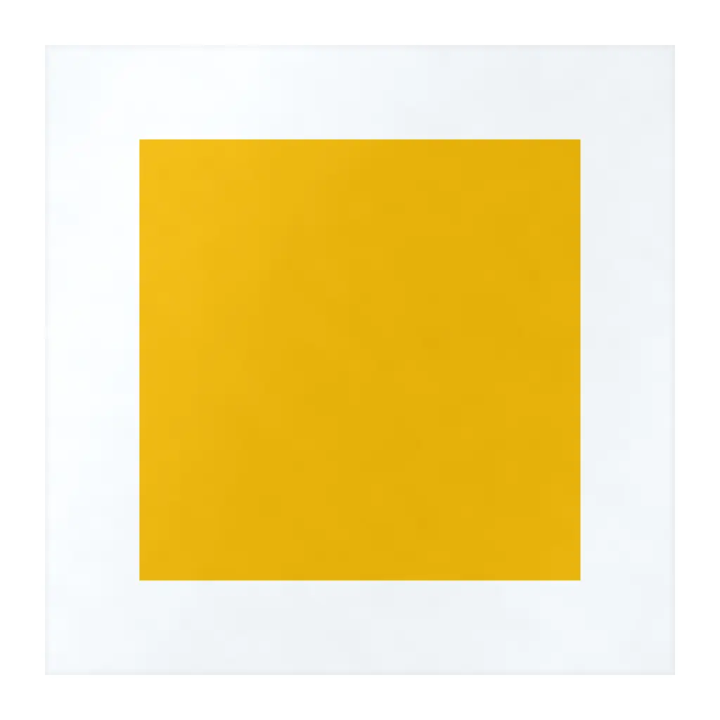 Azulejo Square Blanco Brillo 10x10 Mostaza