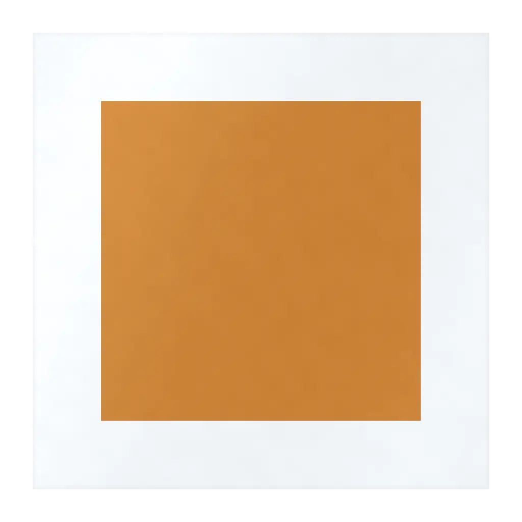 Azulejo Square Blanco Brillo 10x10 Naranja Mango