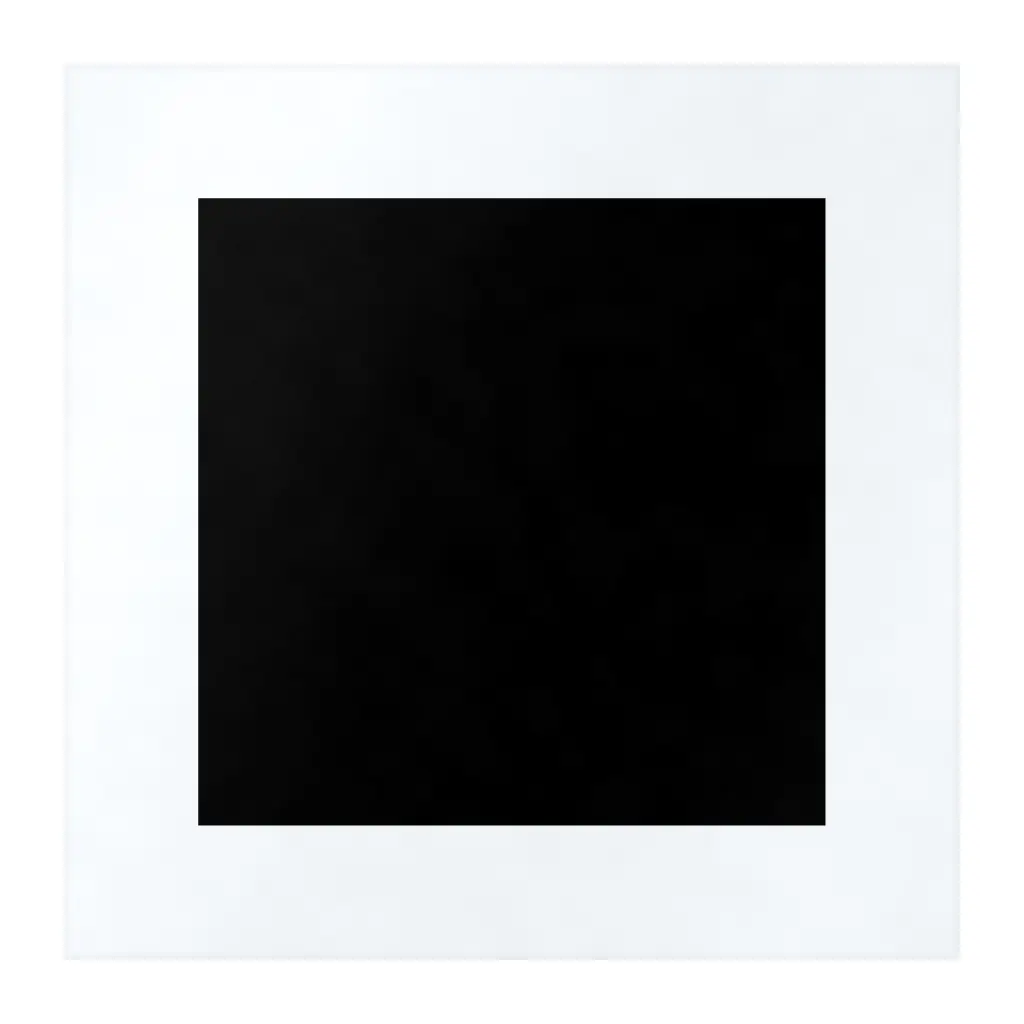 Azulejo Square Blanco Brillo 10x10 Negro