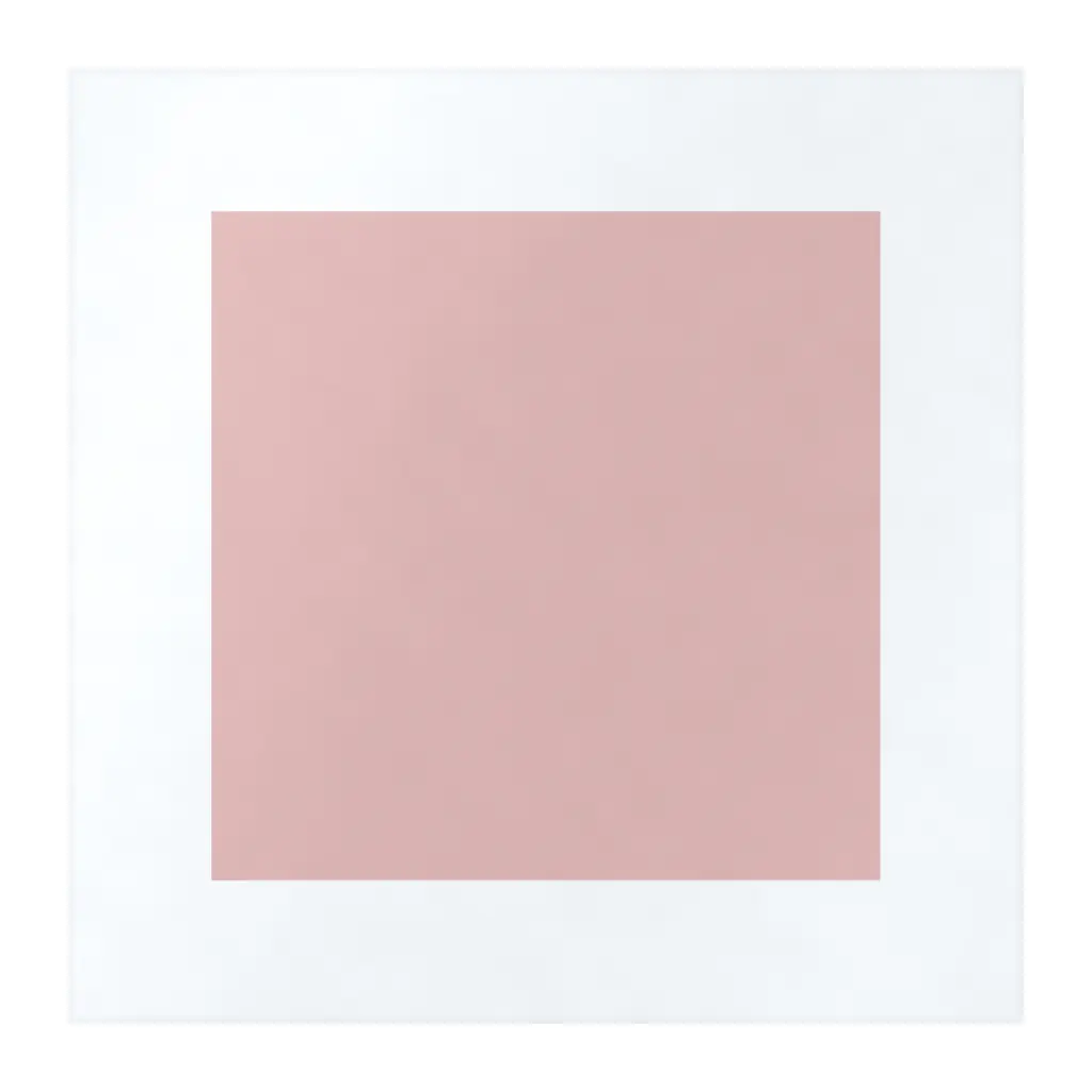 Azulejo Square Blanco Brillo 10x10 Rosa