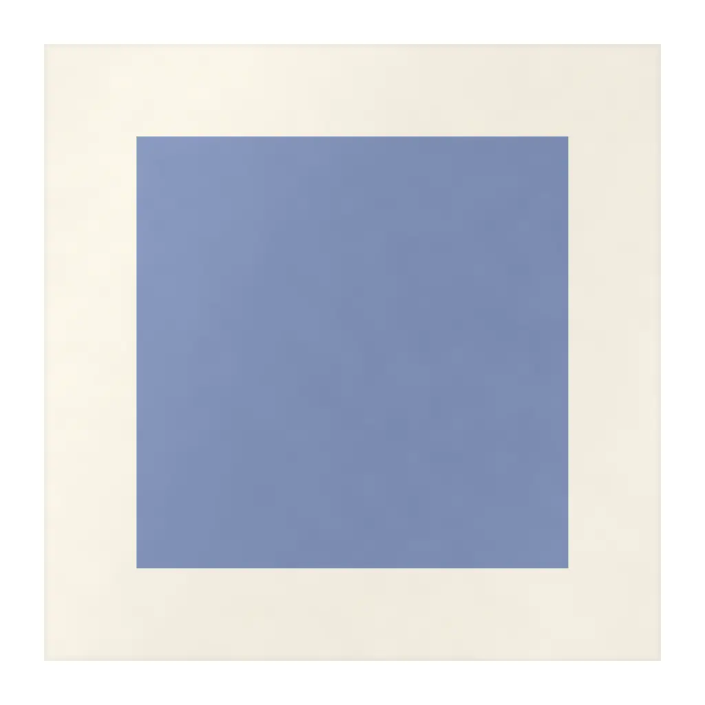 Azulejo Square Crema Brillo 10x10 Azul Cielo