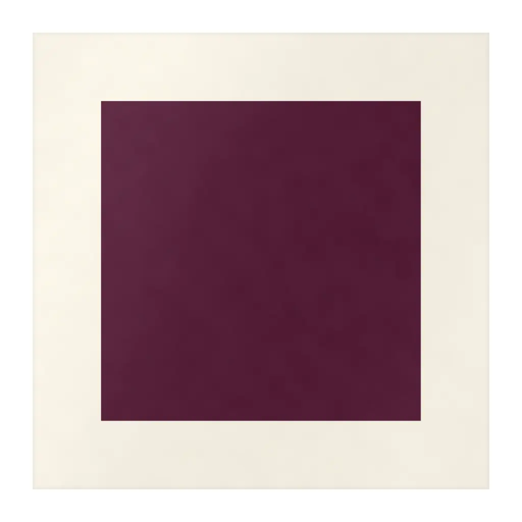 Azulejo Square Crema Brillo 10x10 Berenjena