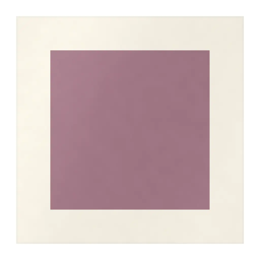 Azulejo Square Crema Brillo 10x10 Rosa Malva