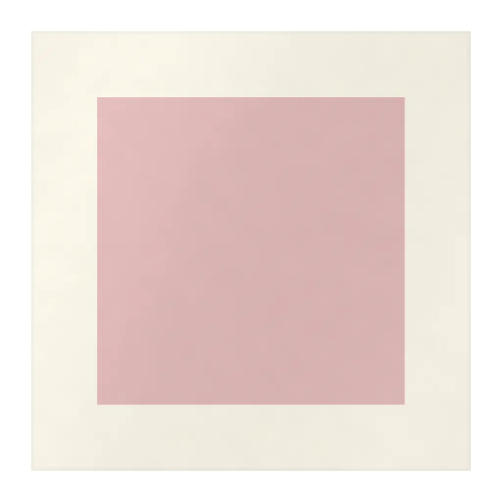 Azulejo Square Crema Brillo 10x10 Rosa