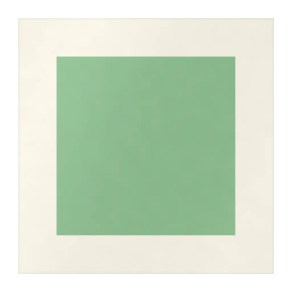 Azulejo Square Crema Brillo 10x10 Verde Claro