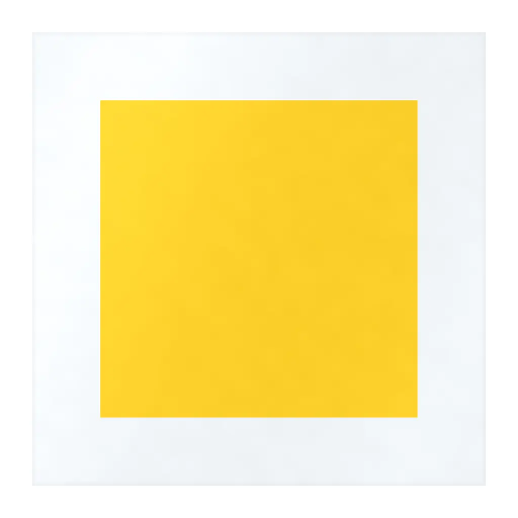 Azulejo Square Blanco Mate 10x10 Amarillo