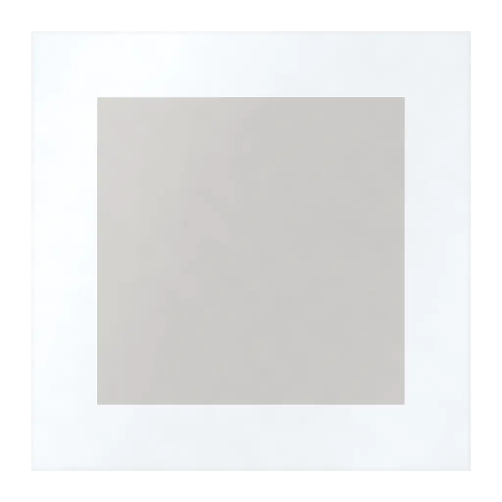 Azulejo Square Blanco Mate 10x10 Gris Ceniza