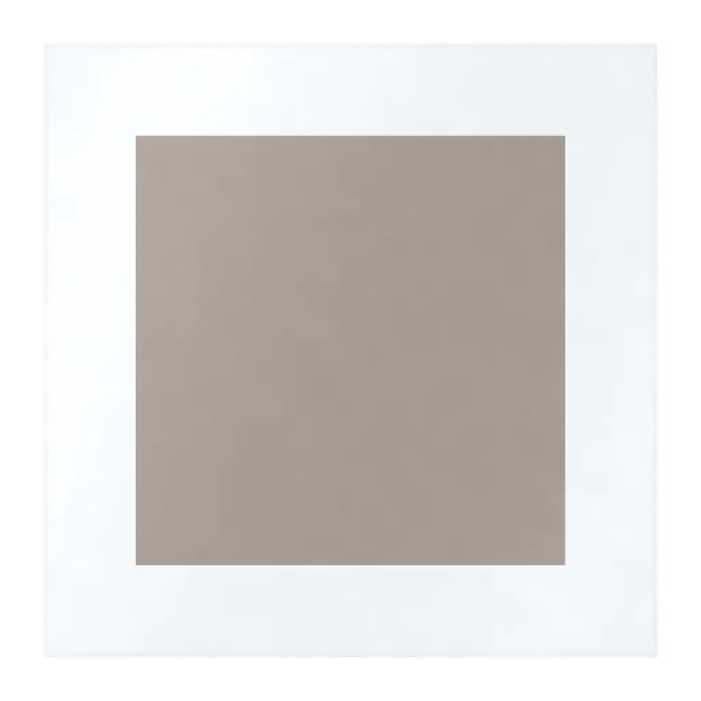 Azulejo Square Blanco Mate 10x10 Gris Claro