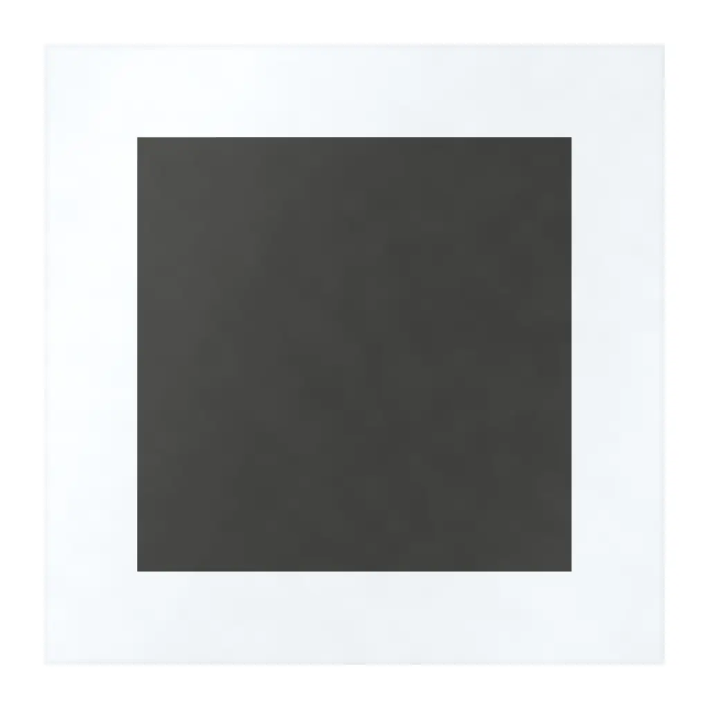Azulejo Square Blanco Mate 10x10 Gris Grafito