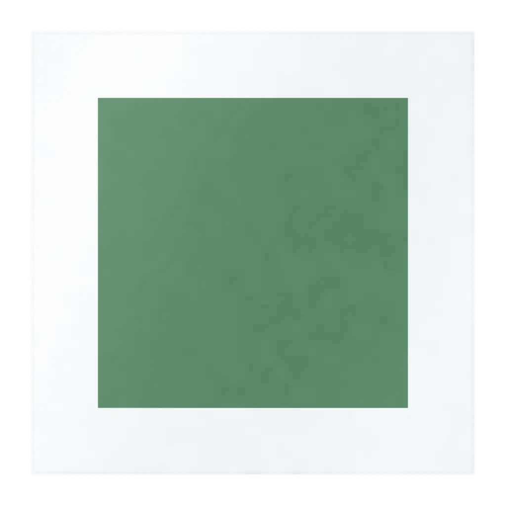Azulejo Square Blanco Mate 10x10 Verde Eucalipto