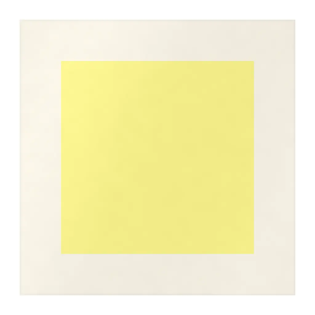 Azulejo Square Crema Mate 10x10 Amarillo Limón