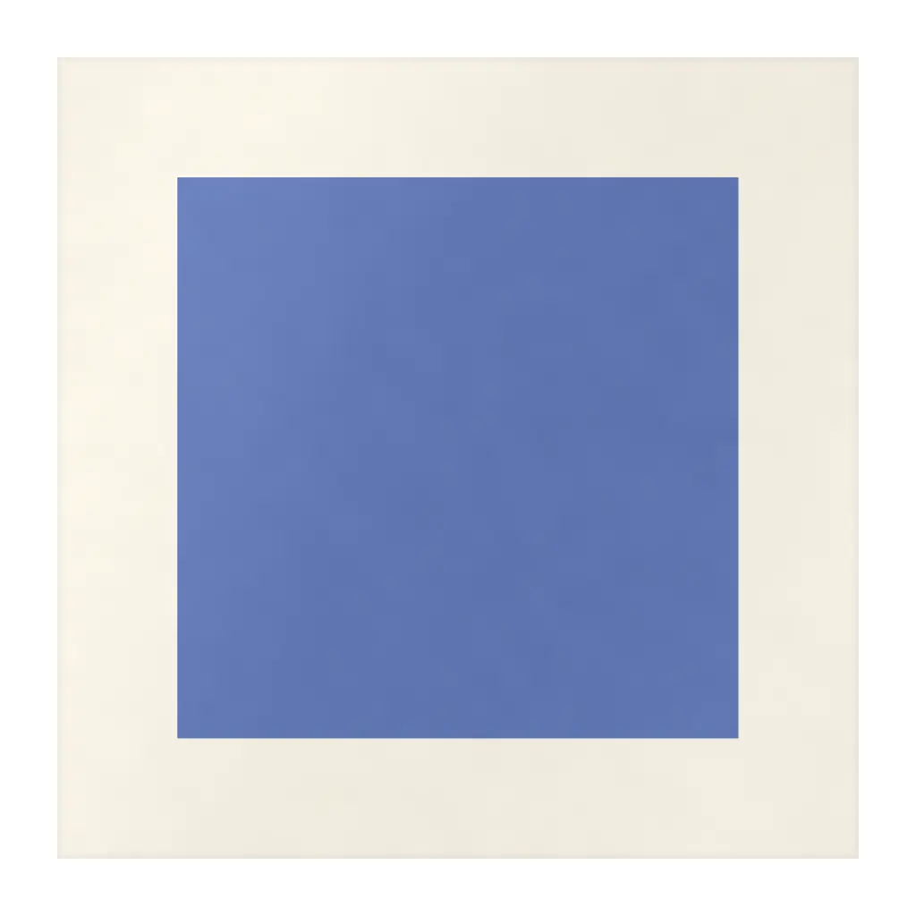 Azulejo Square Crema Mate 10x10 Azul Marino