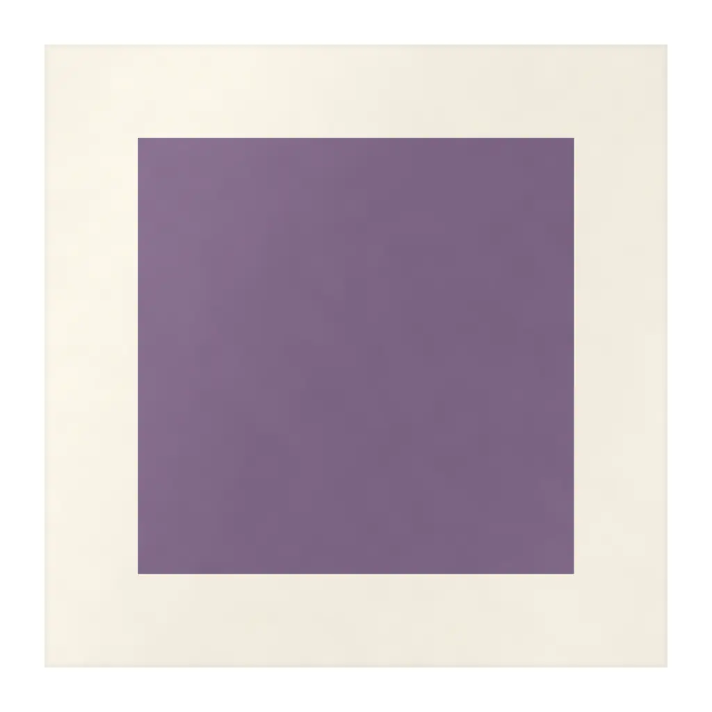 Azulejo Square Crema Mate 10x10 Lila