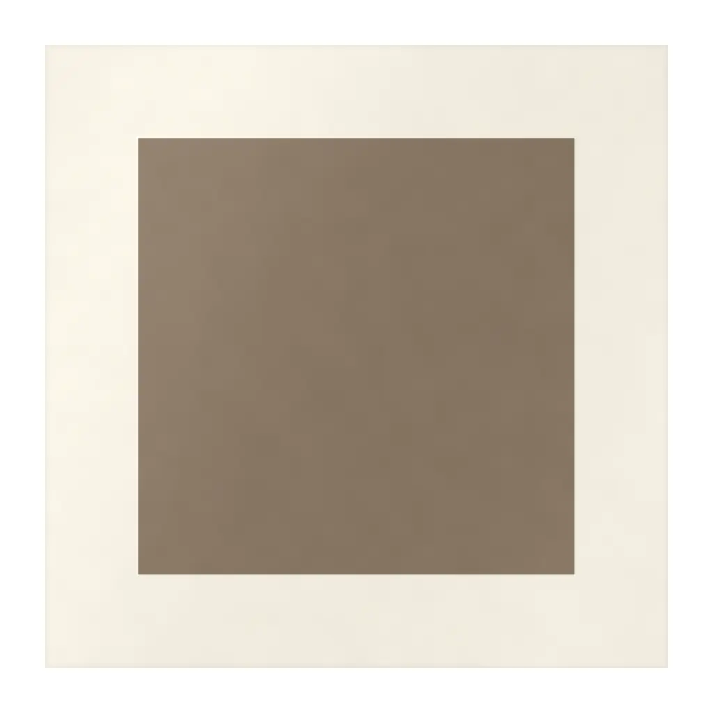 Azulejo Square Crema Mate 10x10 Marrón Piedra
