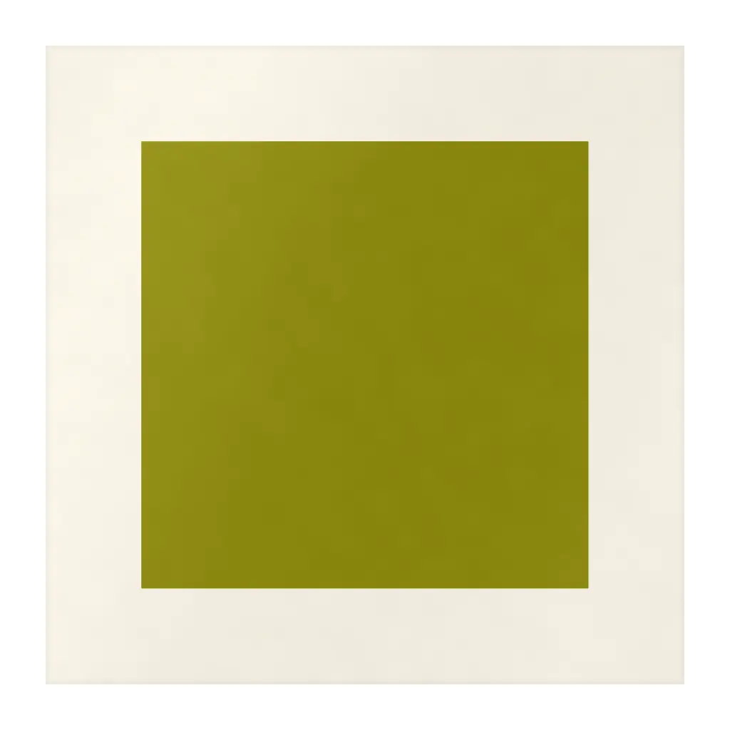 Azulejo Square Crema Mate 10x10 Verde Aguacate