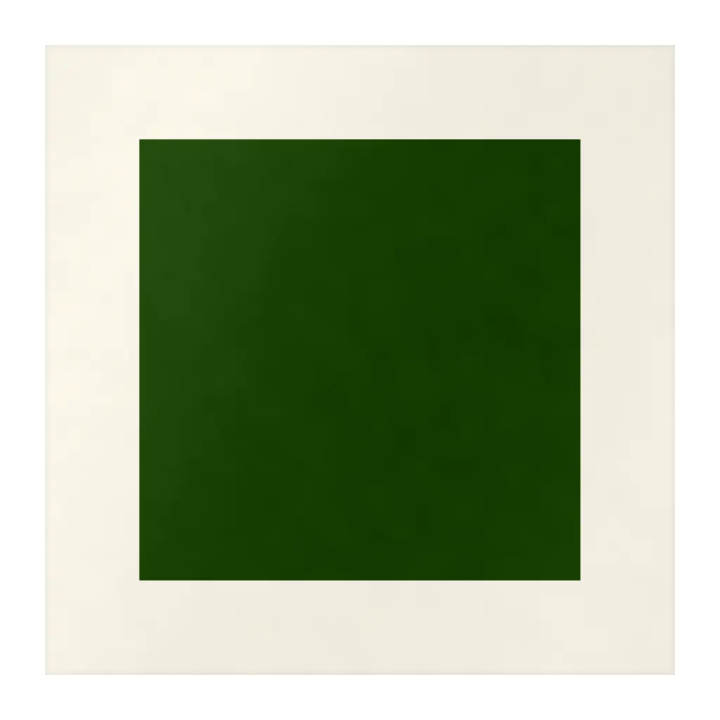 Azulejo Square Crema Mate 10x10 Verde Victoriano