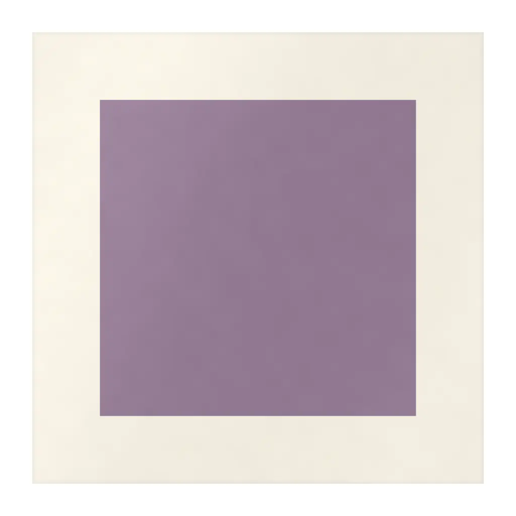 Azulejo Square Crema Mate 10x10 Violeta
